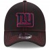 Men's New York Giants New Era Black Shock Stitch Neo 39THIRTY Flex Hat 2771969